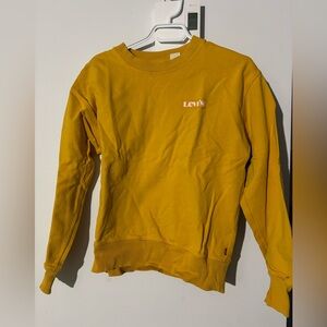 Levi's Mustard Crewneck Sweatshirt
